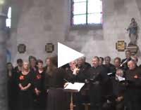 photo du concert à Avsenik de la chorale choeur et passion de villeneuve d'Ascq