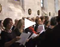 photo du concert à Avsenik de la chorale choeur et passion de villeneuve d'Ascq morceau etit quinquin